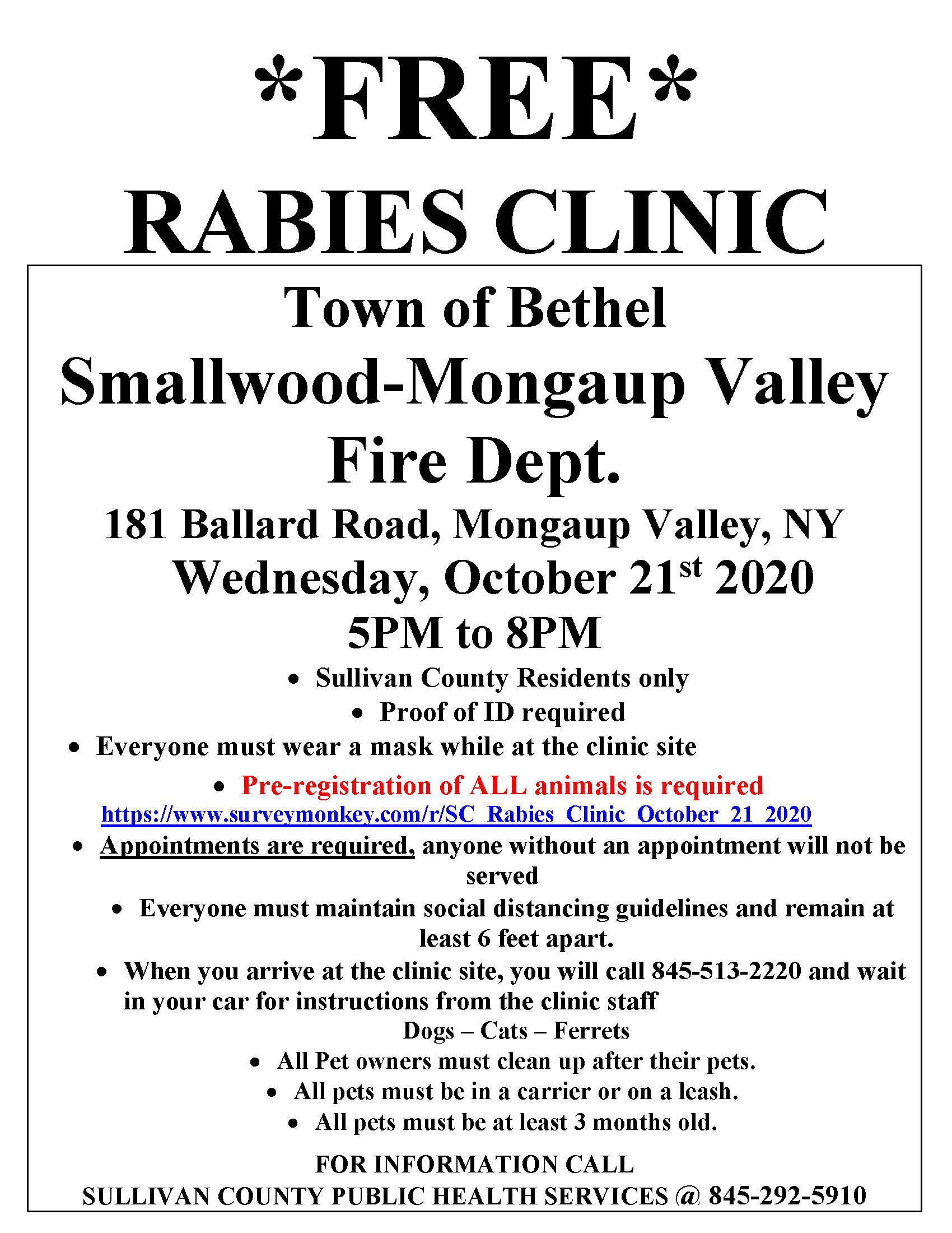 Rabies flyer  10-21-2020